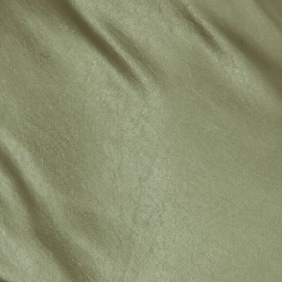 A Little Whisper Satin Midi Dress Olive - Picture 6 of 9